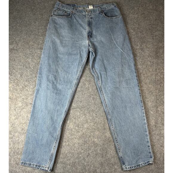 Vintage Levi’s 560 Jeans Mens 38X34 Loose Fit Tapered Y2K Light Wash Denim USA